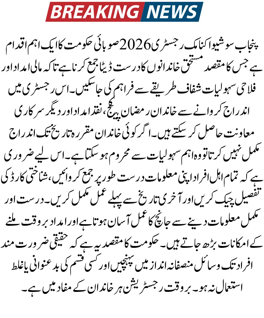 PSER Ramzan Package 10000 Online Registration 2026